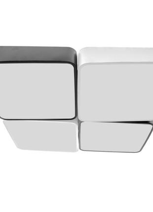 Світильник світлодіодний настінно-стельовий накладний wbl-06/96w nw bk + wh brille 27-507