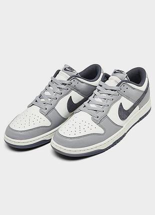 Кроссовки унисекс snowboard nike sb dunk low grey black😻