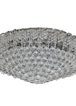 Люстра стельова торт кришталева e14 60w (bcl-353c/19) brille 186433