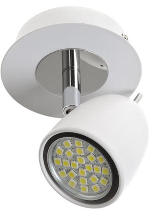 Світильник настінний накладний спот htl-170/1 gu10 wh brille 26-385