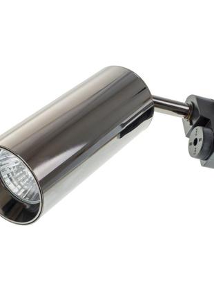 Світильник трековий поворотний kw-29 gu10 bk/ch brille 48-083