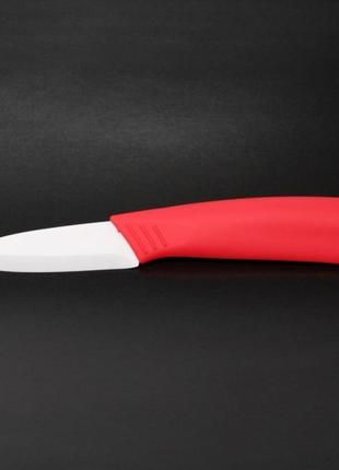 Ніж для очищення овочів керамічний 8см red (ns7kn7)