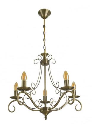 Люстра підвісна e14 40w ab (bkl-681s/5) brille 24-347