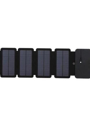 Туристична сонячна батарея - сонячна зарядка для телефону kernuap 5w, 5в/1а gl-55