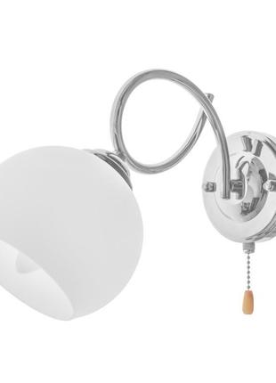 Бра настінне накладне куля lk-569w/1 e27 ch brille 26-908