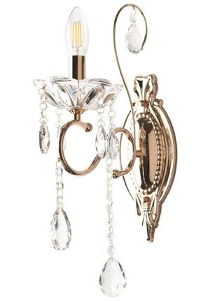 Бра настінне накладне класичне bcl-669w/1 e14 fgd brille 26-665