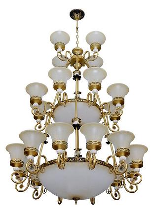 Люстра підвісна прованс e27 60w bz (bkl-683s/24) brille 24-372