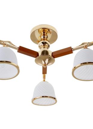 Люстра стельова e27 60w fg (lk-709s/3) brille 24-547