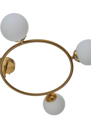 Світильник настінно-стельовий накладний bl-875c/3 g9 bz brille 29-170