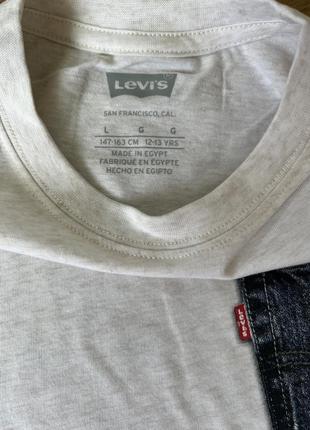 Новая футболка levis из комплекта размер xs6 фото