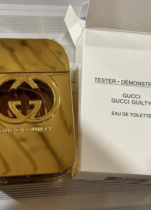 Gucci  gucci guilty 75 ml туалетна вода тестер оригіналу