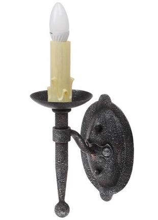 Бра настінне накладне свічка класичне lord-002w/1 e14 brille l38-034