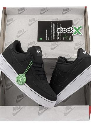 Кросівки nike air force 1 'black white'