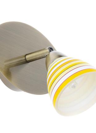 Світильник настінний накладний спот класичний htl-27/1 brille 176289