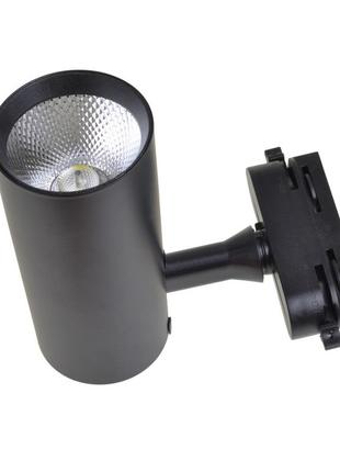 Світильник трековий поворотний led kw-225/10w nw bk brille 33-049