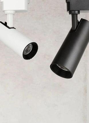 Світильник трековий поворотний led kw-225/10w nw bk brille 33-049