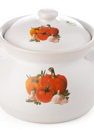 Керамічна каструля nca1pot 3300ml white