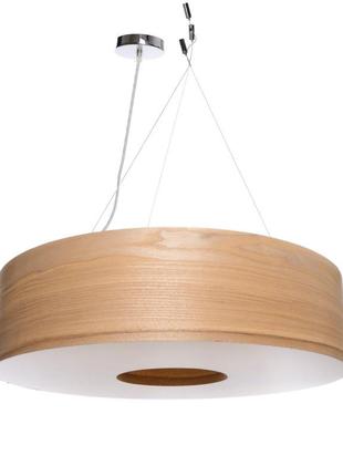 Світильник стельовий підвісний світлодіодний дерев'яна для кухні "дуб" bl-509s/24w brille l120-007