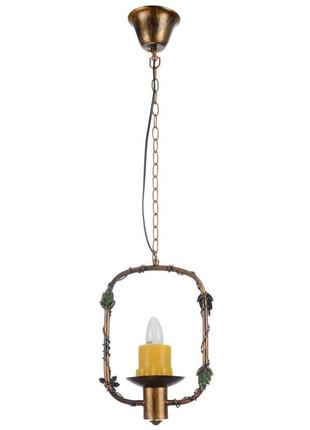 Люстра підвісна для кухні e14 60w br (bkl-808s/1) brille l12-009