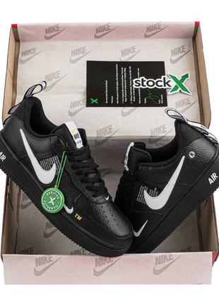 Кросівки nike air force 1’07 lv8 'ultra black'
