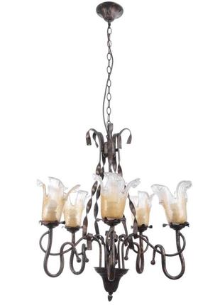 Люстра підвісна кантрі e27 60w br (bkl-151s/5) brille 180102