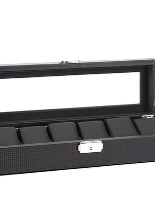 Шкатулка для зберігання годинників craft 6pu.crb.bl