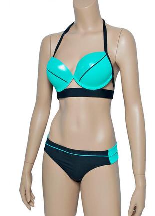 Роздільний купальник з подвійним пуш ап і красивою формою ліфа. z.five код 0105