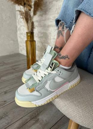 Кроссовки(nike dunk low jumbo mint foam)🩷