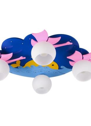 Люстра стельова для дитячої e27 40w mix (kl-430c/4) brille 22-111