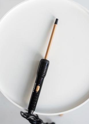 Афро плойка  без затиску rozia 9 мм