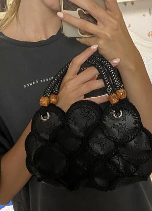 Мініатюрна чорна сумка🖤