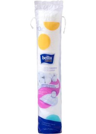 Ватные диски bella cotton круглые 120 шт