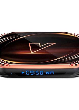 Медіаплеєр android 11 smart tv box amlogic s905x4 4/64гб vontar x4