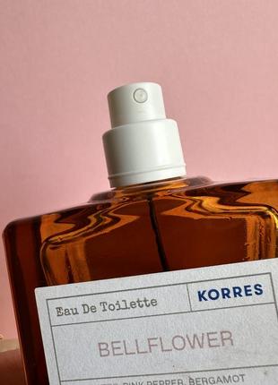 Korres bellflower tangerine pink pepper туалетна вода оригінал!7 фото