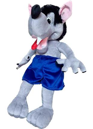 Мягкая игрушка волк средний размер 0203