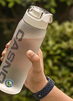 Пляшка для води casno 1000 мл kxn-1247 біла