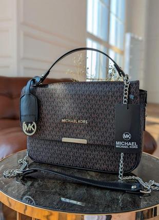 Сумка женская  michael kors кросс-боди люкс майкл корс коричневый