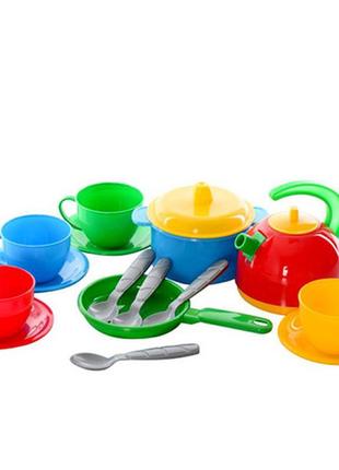 Посуд "маринка 5" чайник, каструля, сковорода 1134