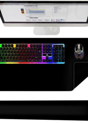 Коврик для мышки и клавиатуры 90х45 см izoxisp18625 польша