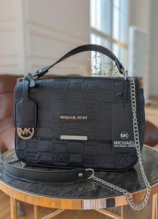 Сумка женская  michael kors кросс-боди люкс майкл корс черный