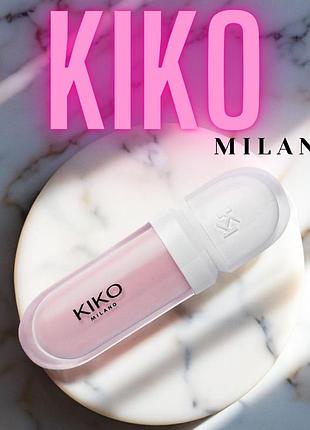 Бальзам для губ з ефектом збільшення об'єму блиск для губ kiko milano lip volume (01 tutu rose) 6,5 мл