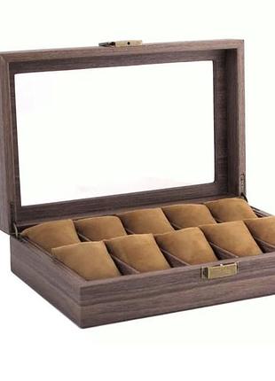 Шкатулка для хранения часов craft 10wpu.antq