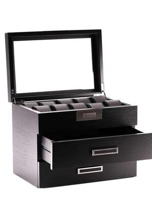 Шкатулка для хранения часов salvadore wb/2350/30.bl.pu