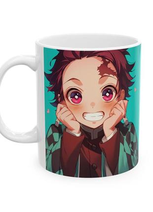 Чашка "demon slayer: kimetsu no yaiba" танжиро камадо - ds-011-a