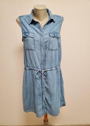 Шикарне брендове віскозне плаття на гудзиках