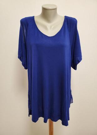 Хорошая брендовая трикотажная вискозная блузка