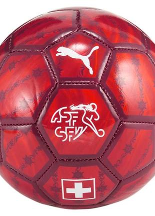 М'яч футбольний puma sfv fan ball червоний уні 5