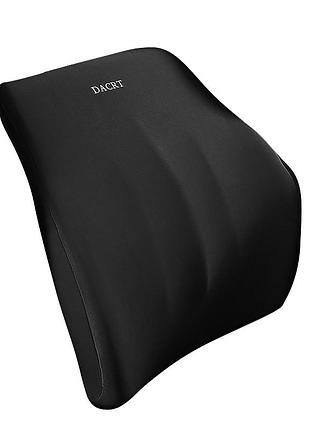 Поясничная подушка на сиденье dacrt black для спины в авто с эффектом памяти ортопедическая 8шт