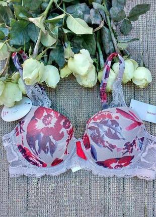 Бюстгальтер в цветочный принт triumph mon amour 70с 🌺