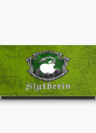 Чехол пластиковый для apple macbook pro / air слизерин (slytherin) макбук про case hard cover прозрачный2 фото